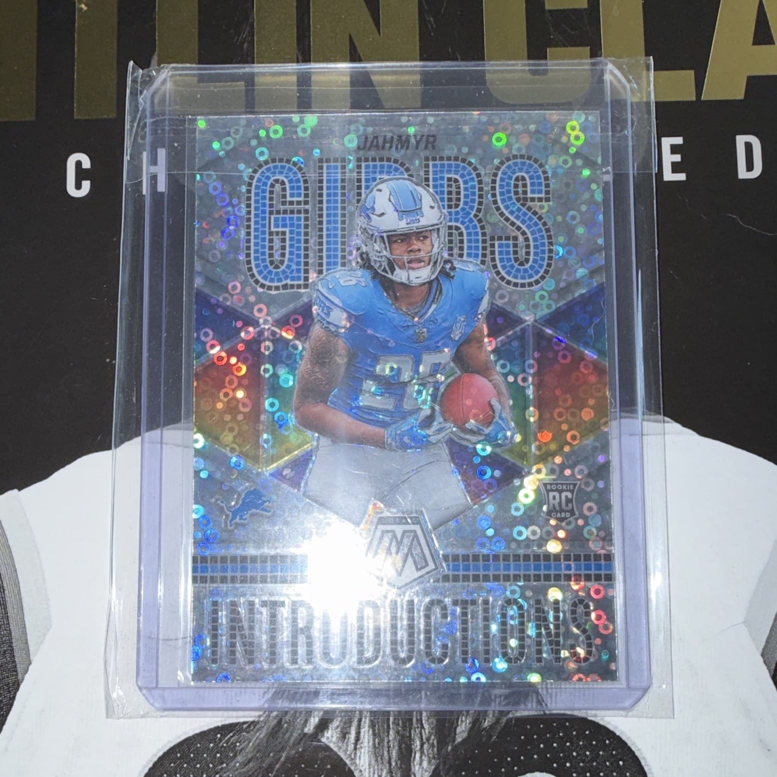 Introductions Jahmyr Gibbs 2023 Panini Mosaic 2023 Panini Mosaic