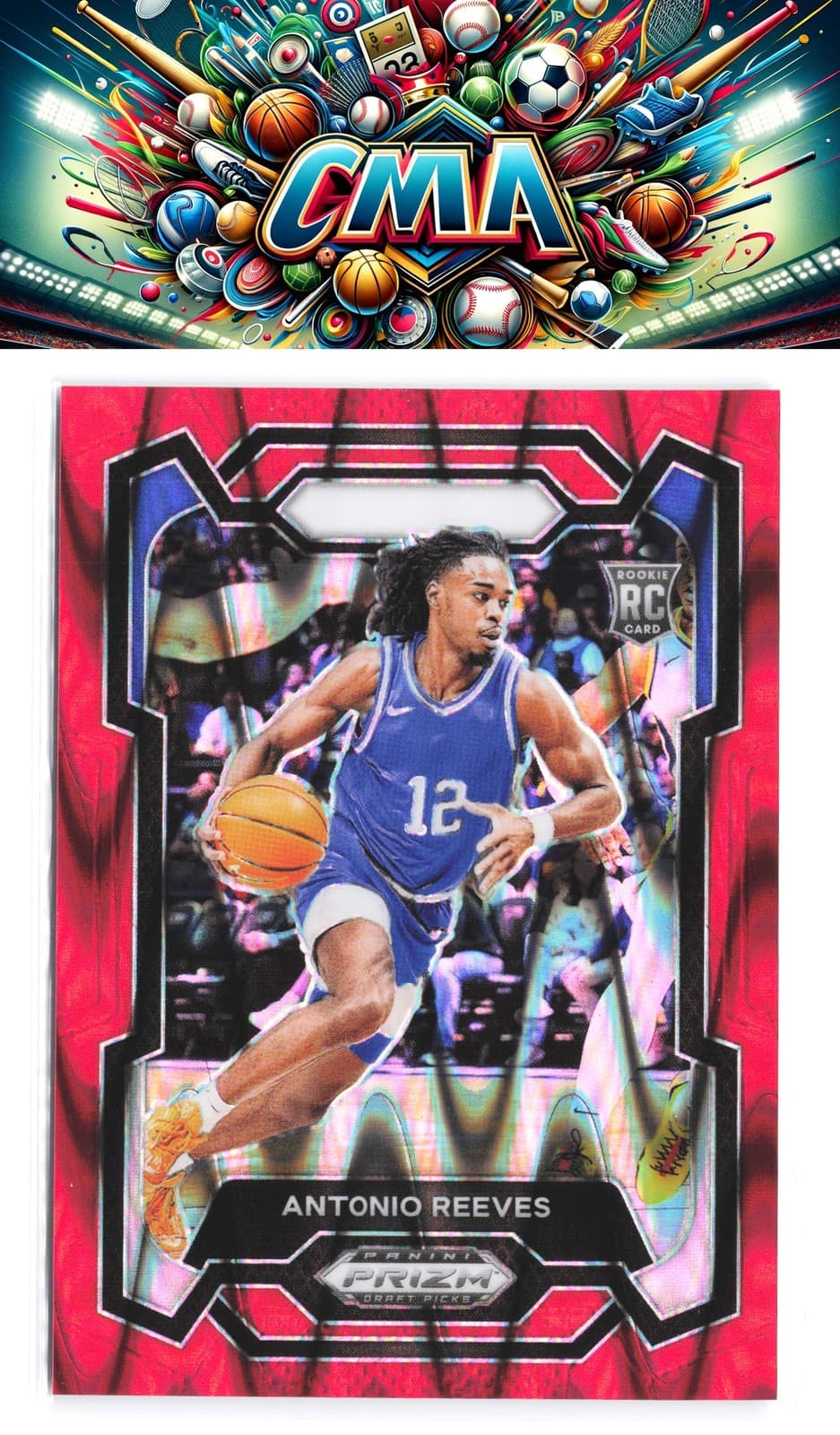 Draft Picks Antonio 2024 Panini Prizm 2024 Panini Prizm red
