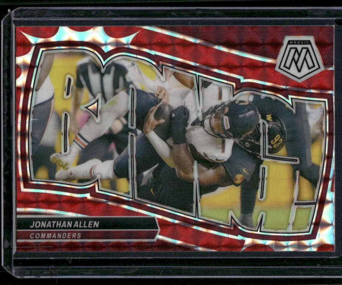 Football Jonathan Allen 2024 Panini Mosaic 2024 Panini Mosaic
