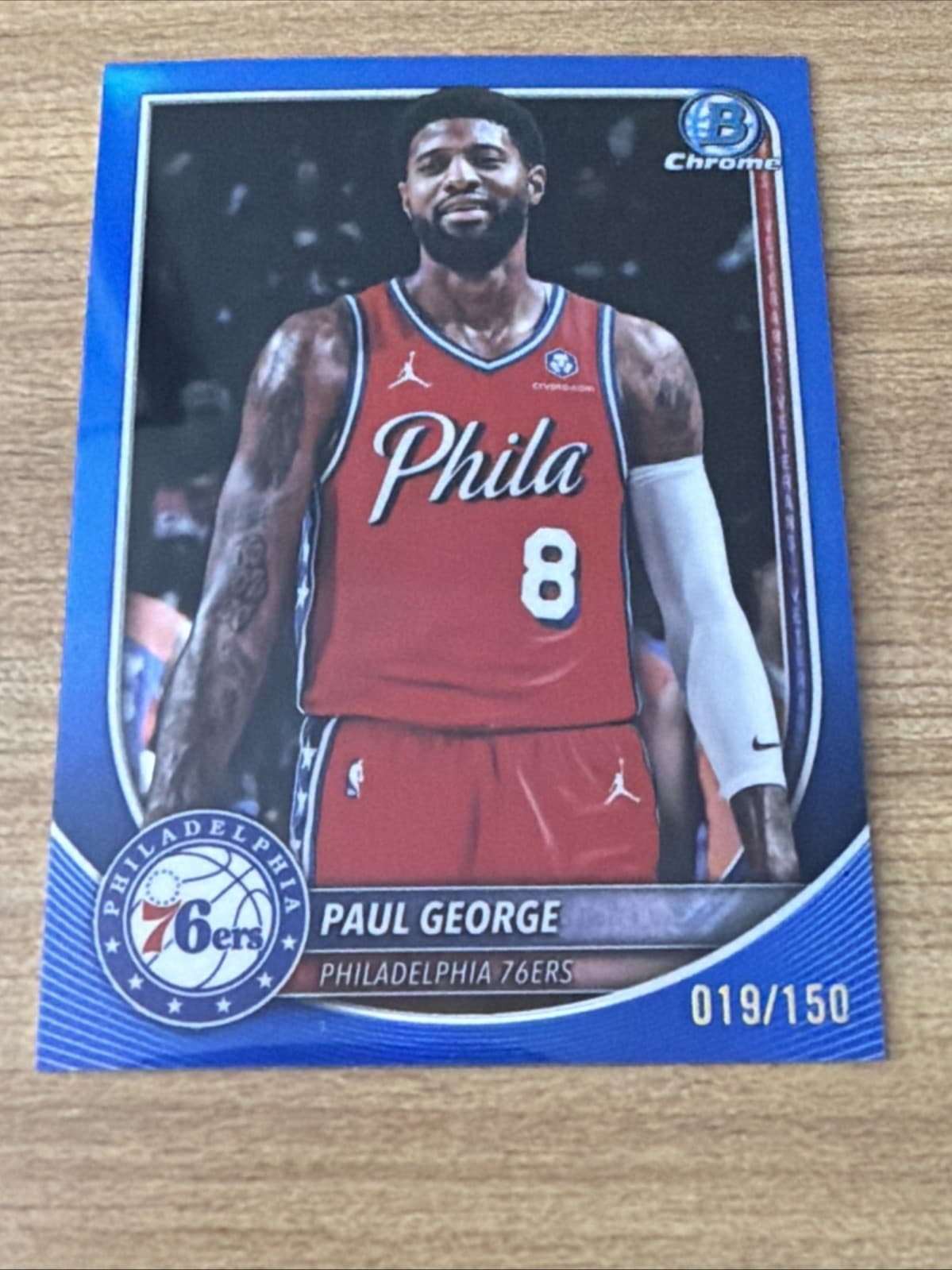 Basketball Paul George 2025 Bowman Chrome 2025 Bowman Chrome