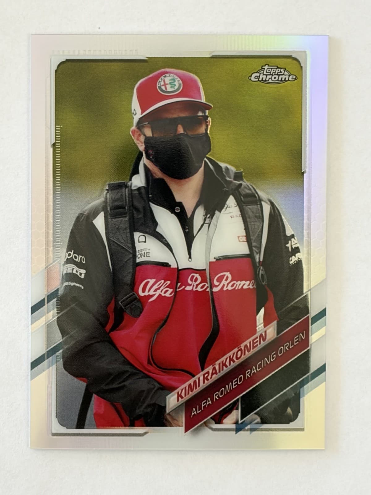 Kimi Raikkonen 2021 Topps Chrome 2021 Topps Chrome refractor