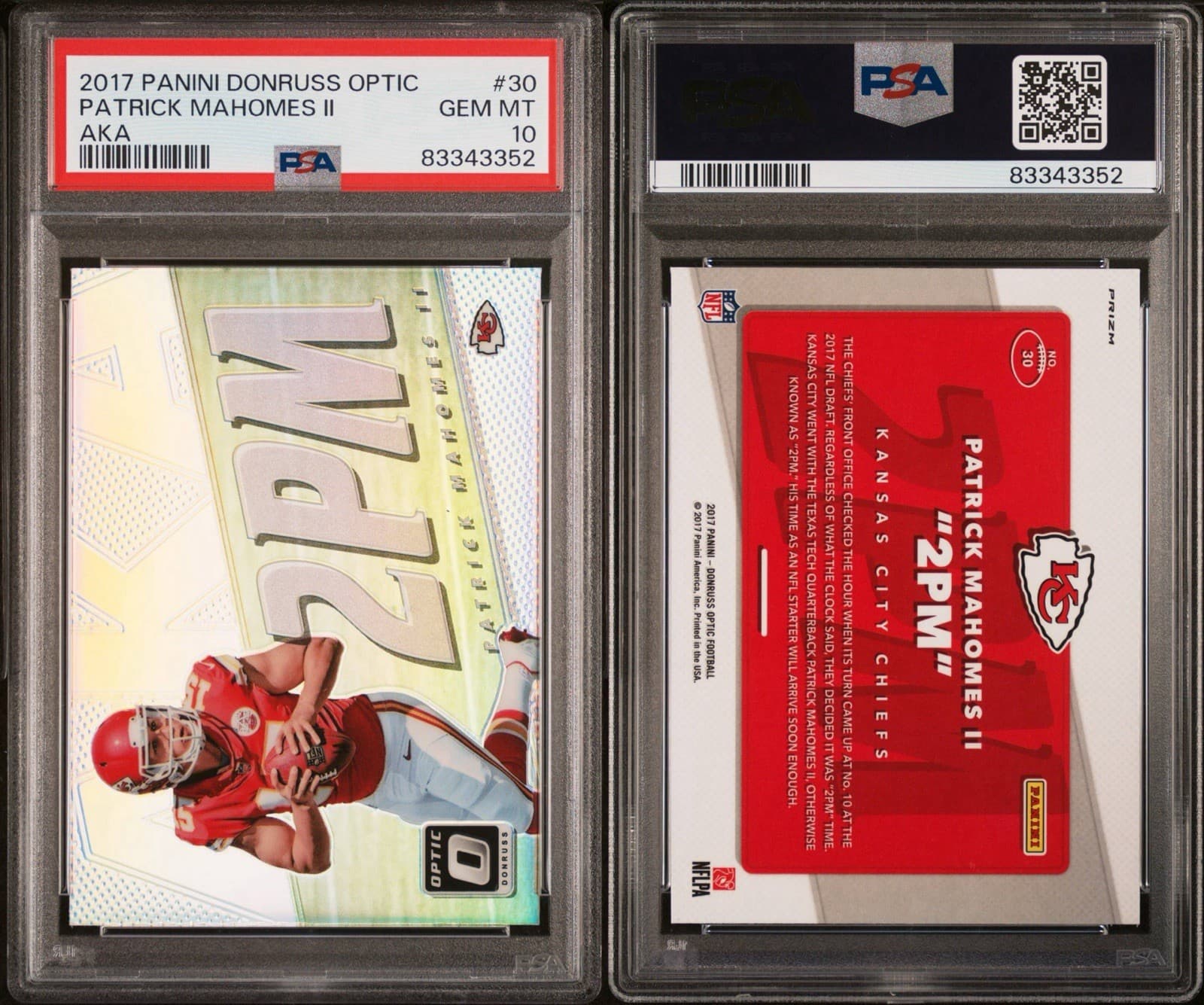 Donruss Optic Patrick 2017 Panini