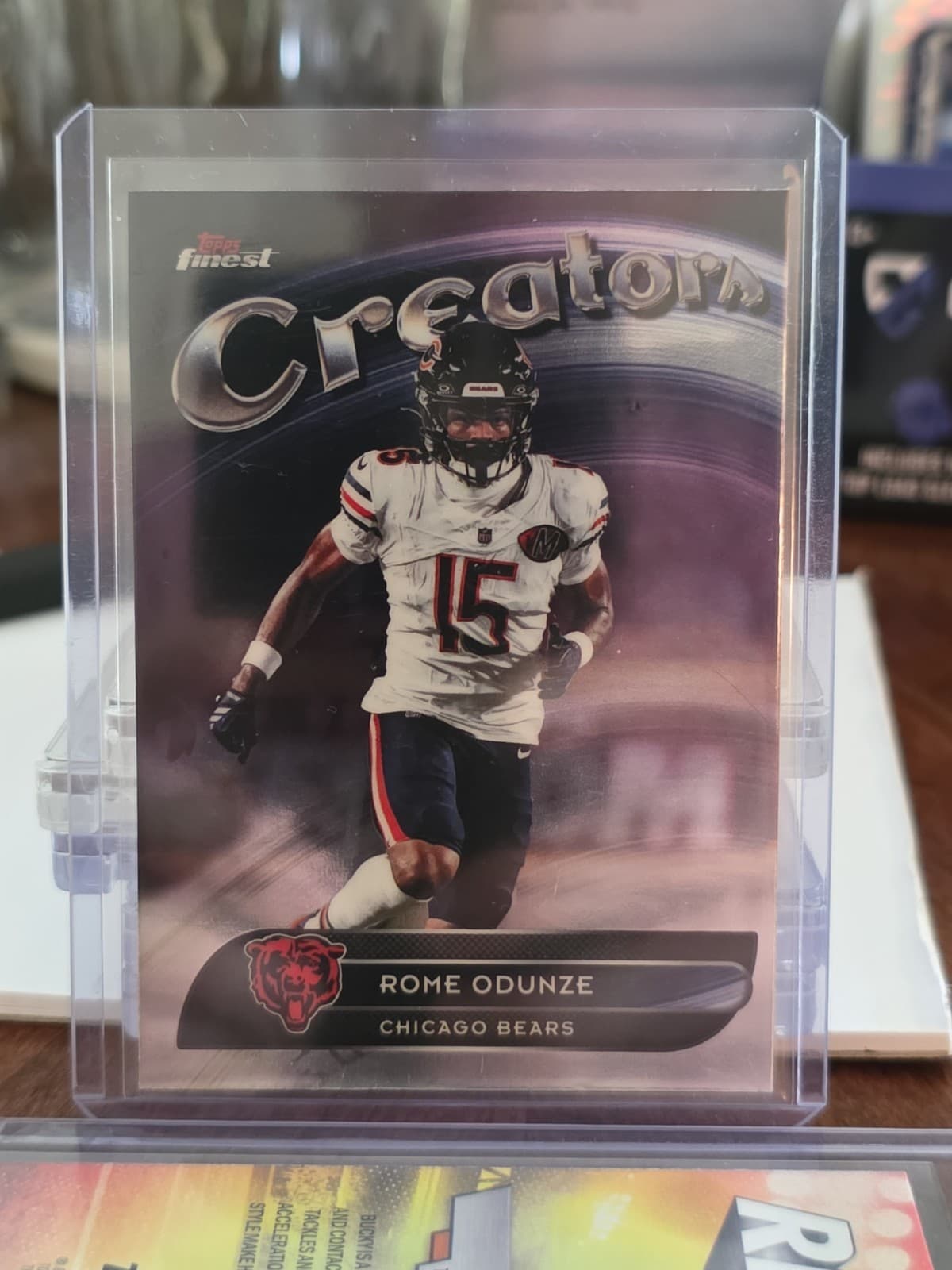 Rome Odunze 2025 Topps Finest 2025 Topps Finest