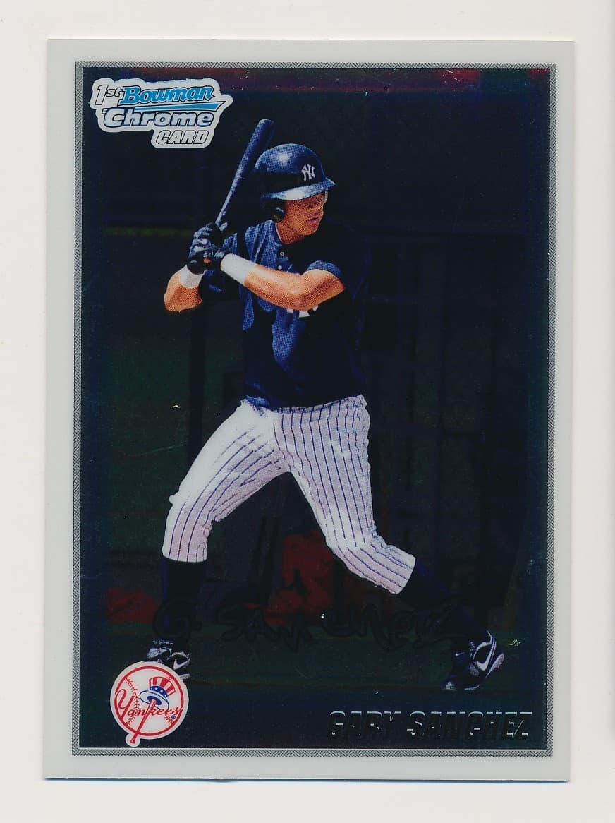 GARY SANCHEZ ⚾ Prospects 1st N 2010 Bowman Chrome