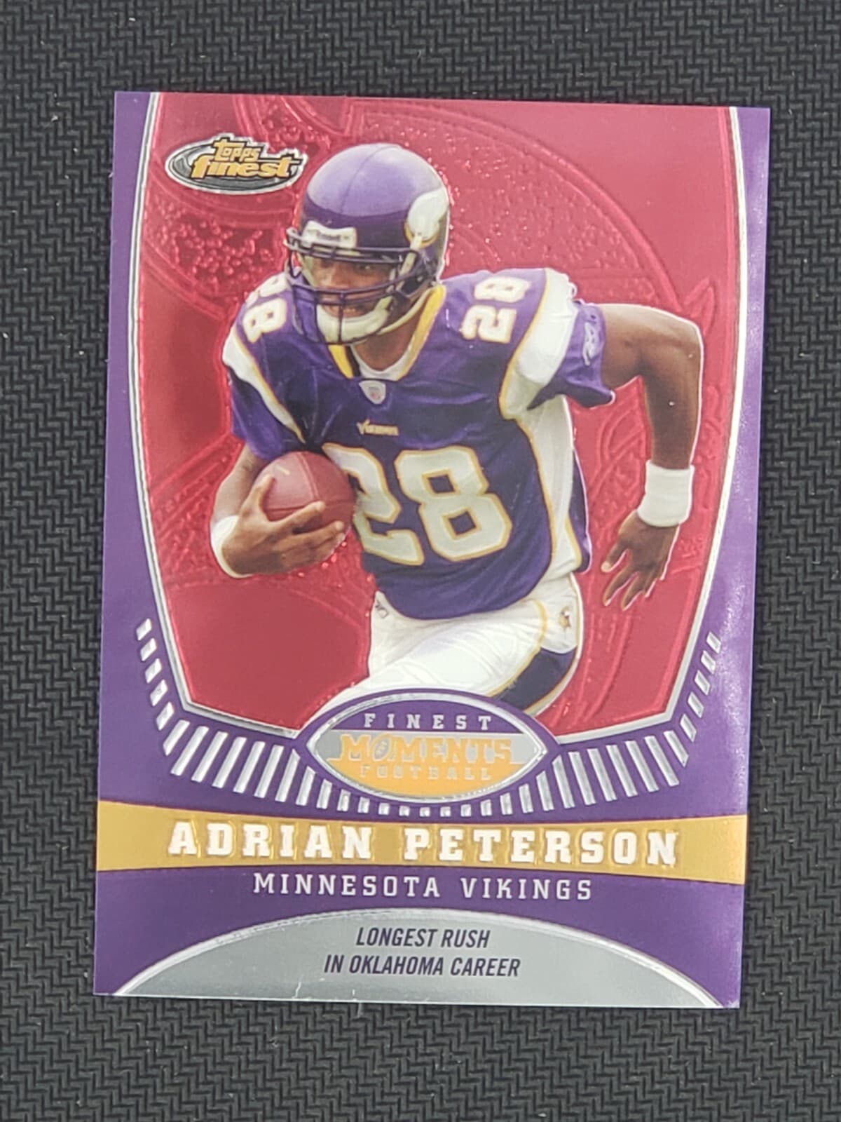 Adrian Peterson Moments 2008 Topps Finest 2008 Topps Finest