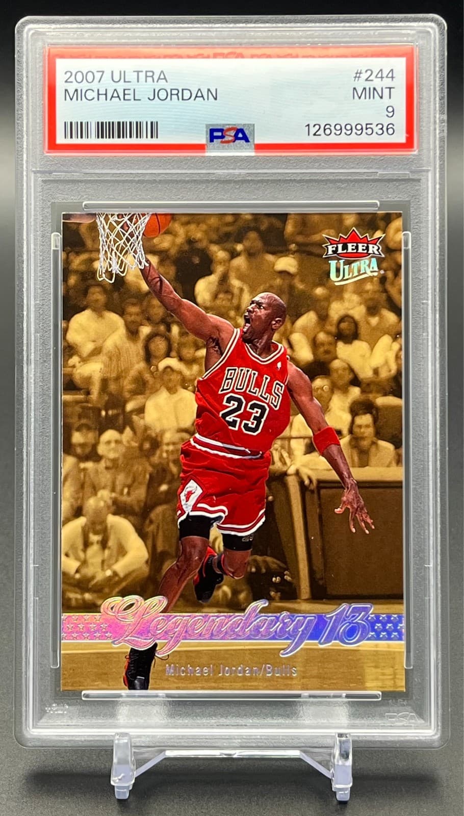 Michael Jordan Chicago 2007 Fleer Ultra