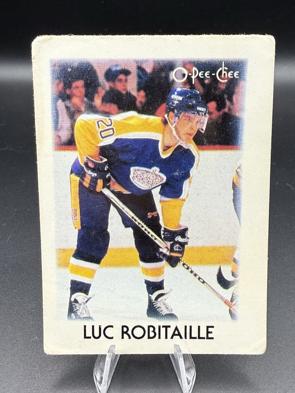 Minis Luc Robitaille 1987 O-Pee-Chee 1987 O-Pee-Chee