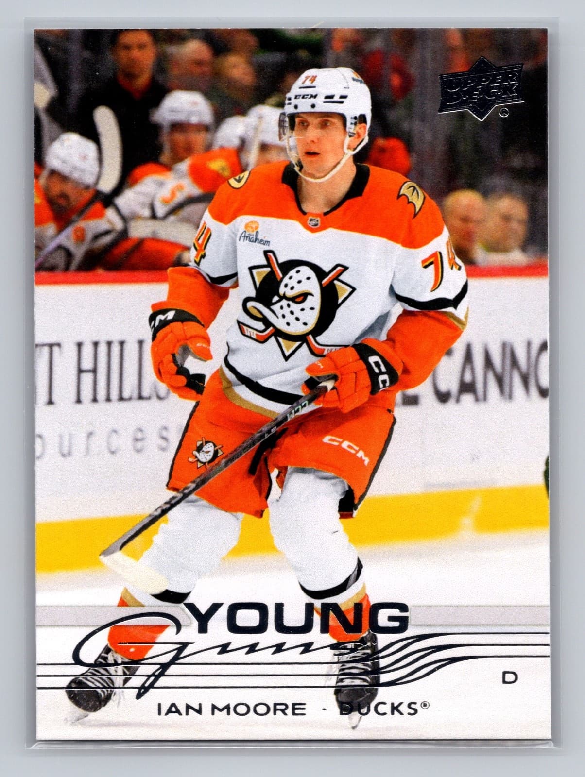 Ian Moore trading card