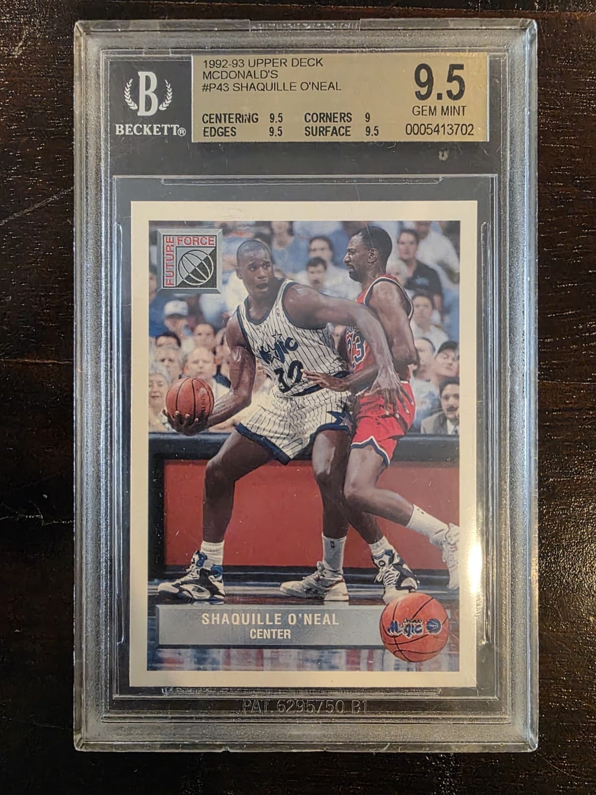 -93 McDonald's - Shaquille O'N 1992 Upper Deck