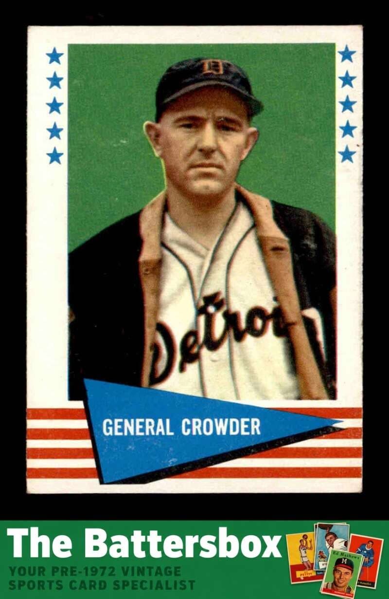 Alvin Crowder 1961 Fleer