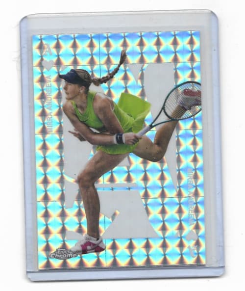 TENNIS----MIRRA ANDREEVA--GEOM 2025 Topps Chrome 2025 Topps Chrome