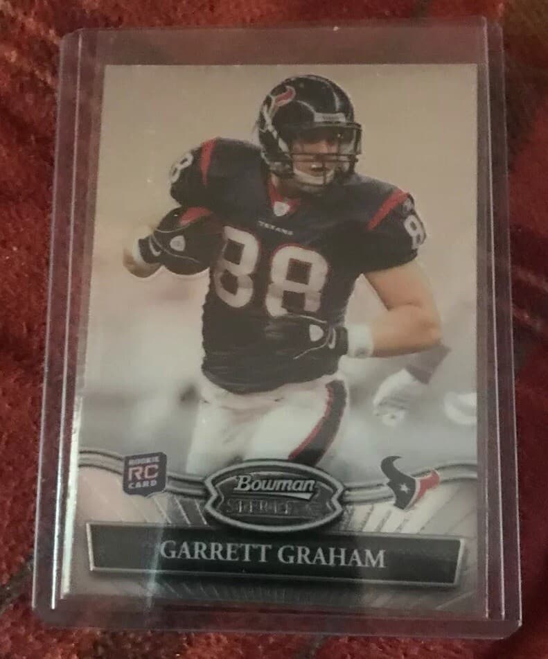 Football Garrett Graham 2010 Bowman Sterling