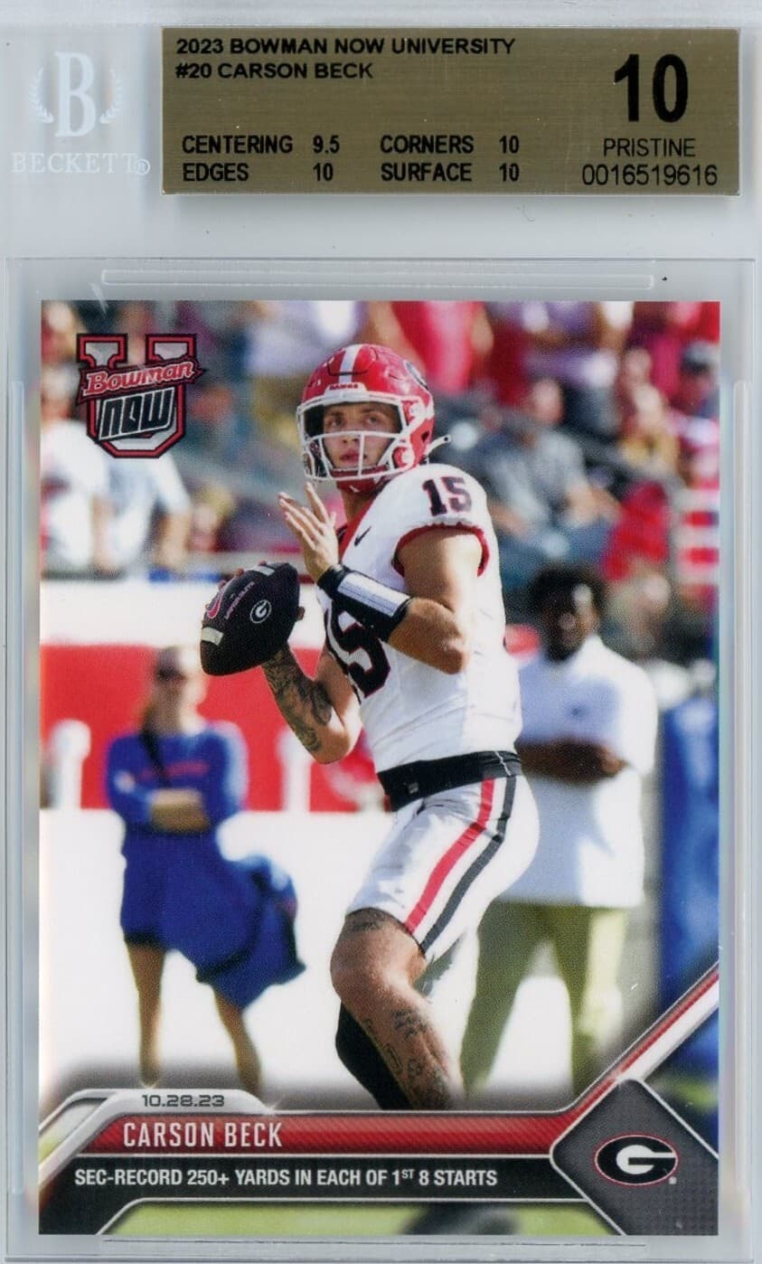 UNIVERSITY NOW CARSON BECK - P #20