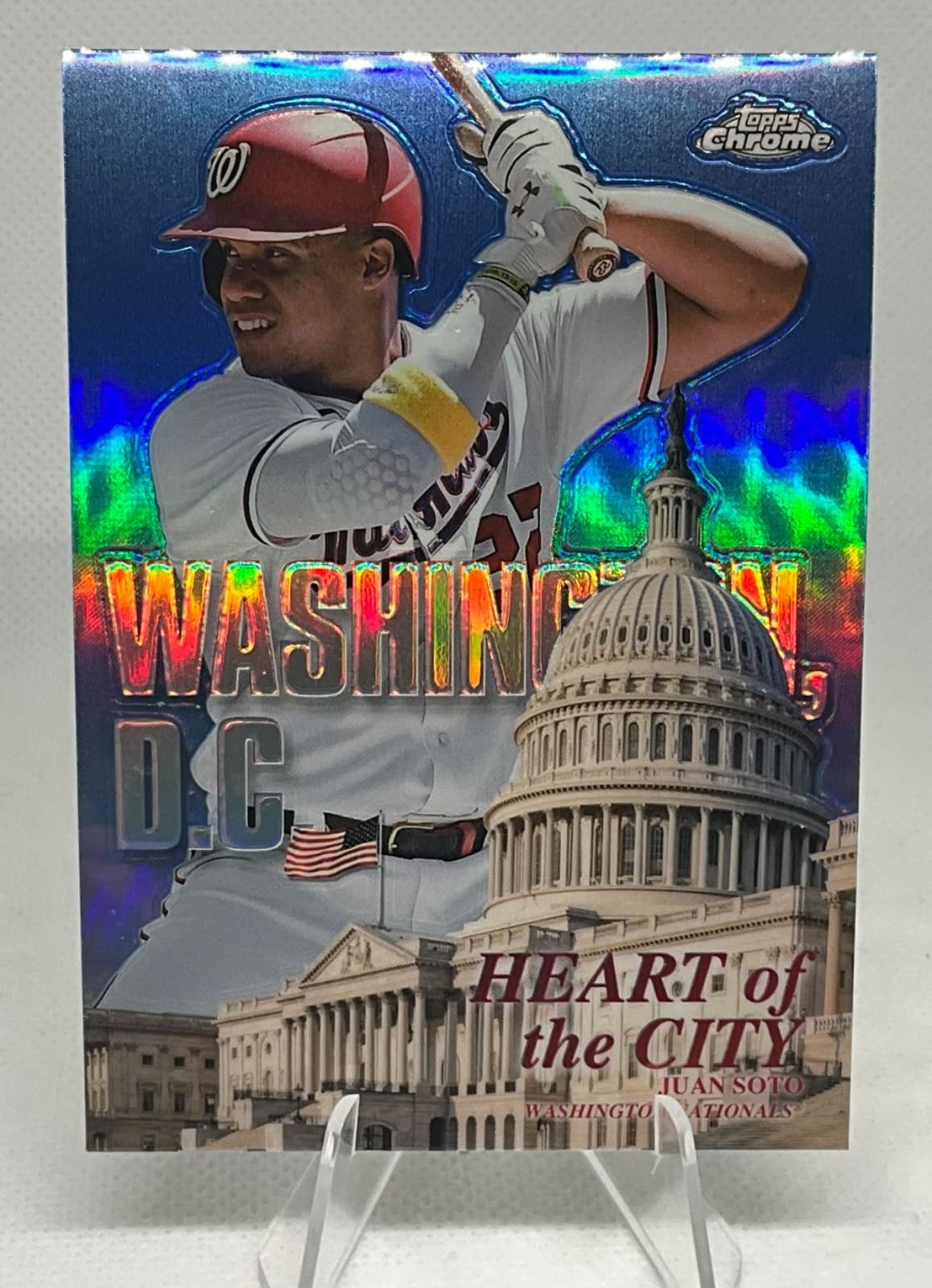 Juan Soto Heart 2022 Topps Chrome 2022 Topps Chrome