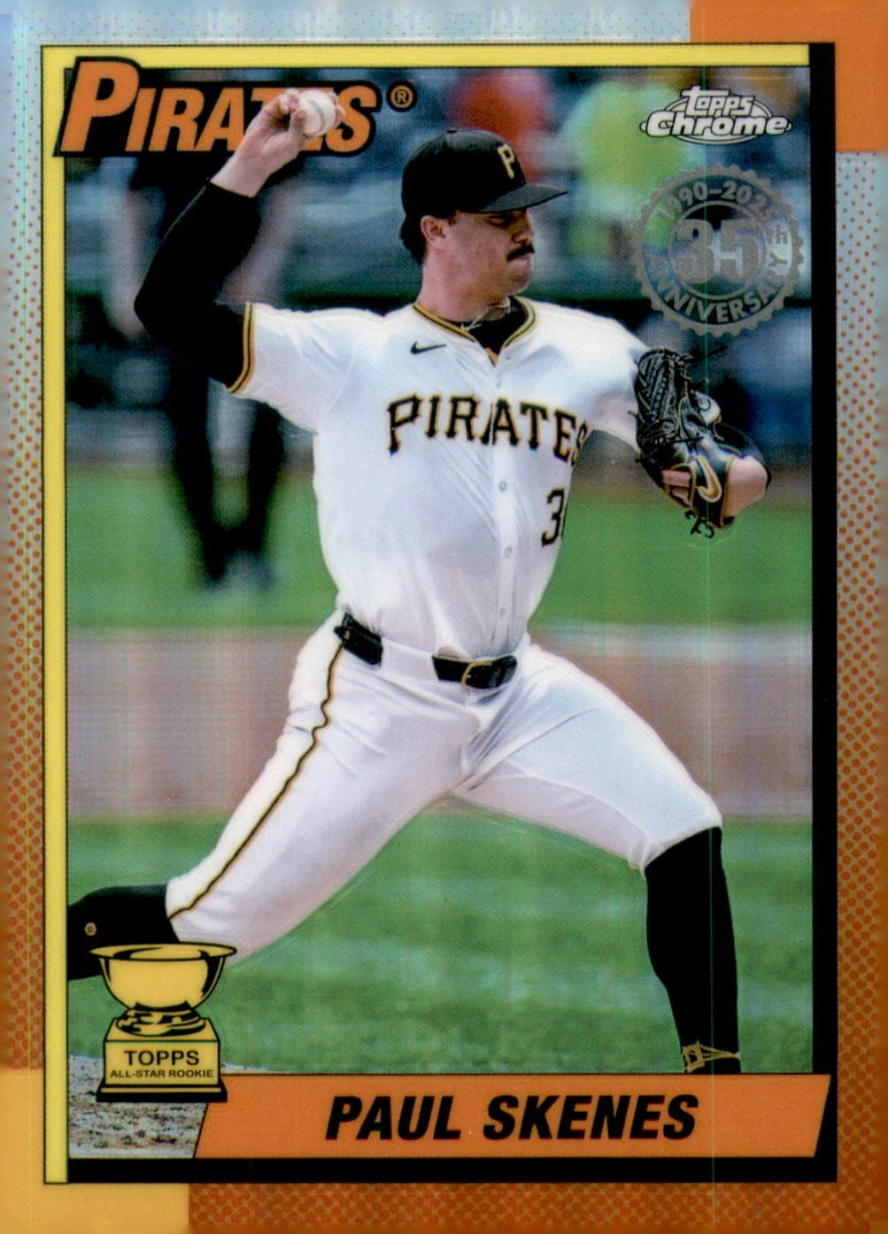 Paul Skenes Topps 2025 Topps Chrome 2025 Topps Chrome