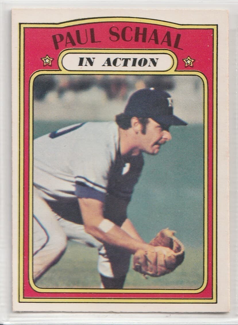 Baseball In Action 1972 O-Pee-Chee