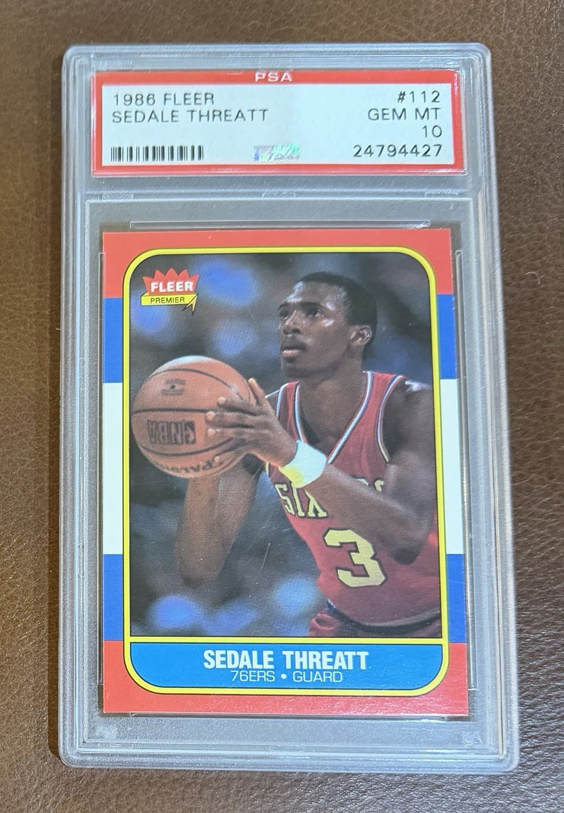 Sedale Threat 1986 Fleer 1986 Fleer