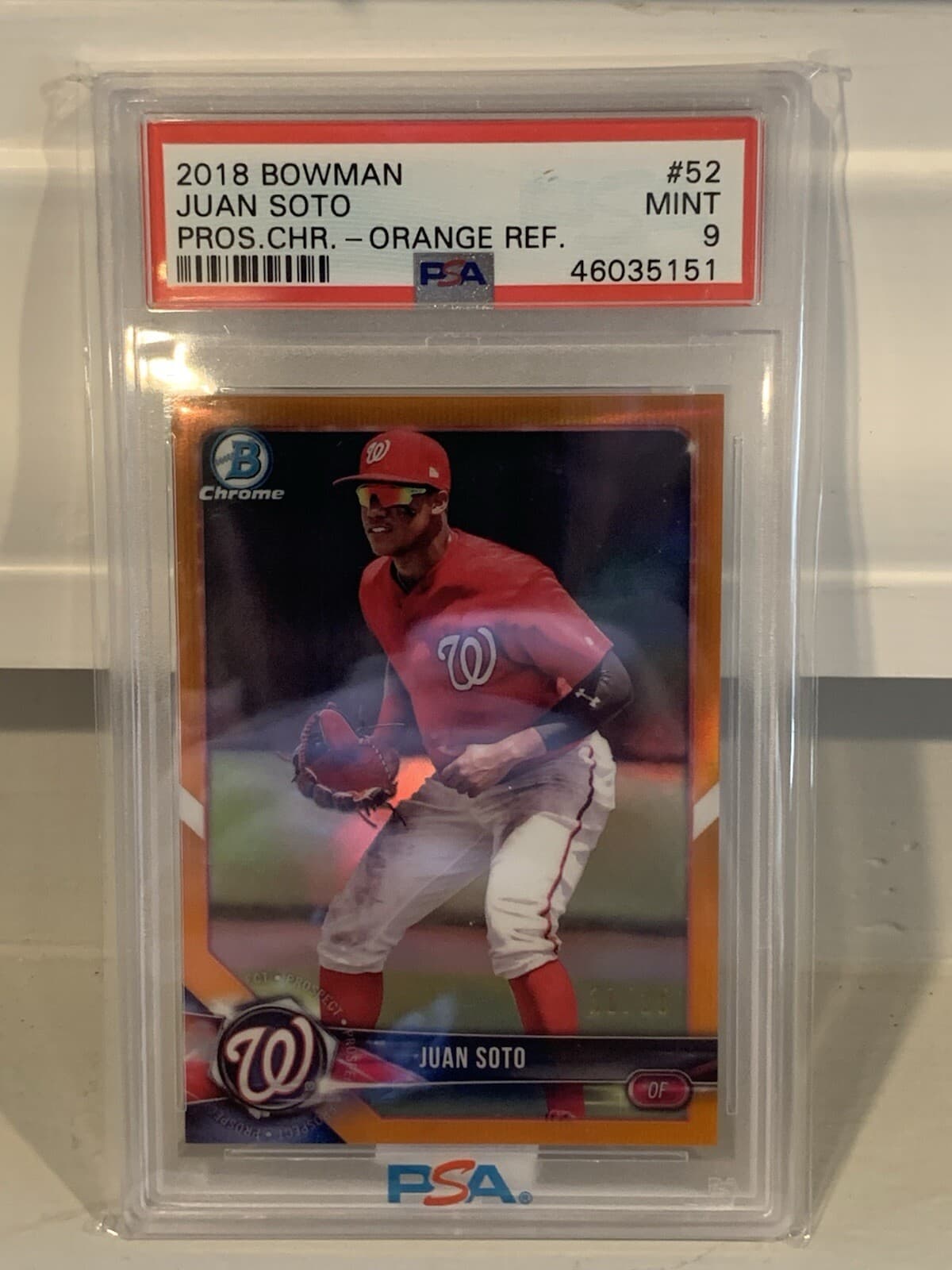 Prospects Juan Soto 2018 Bowman Chrome 2018 Bowman Chrome