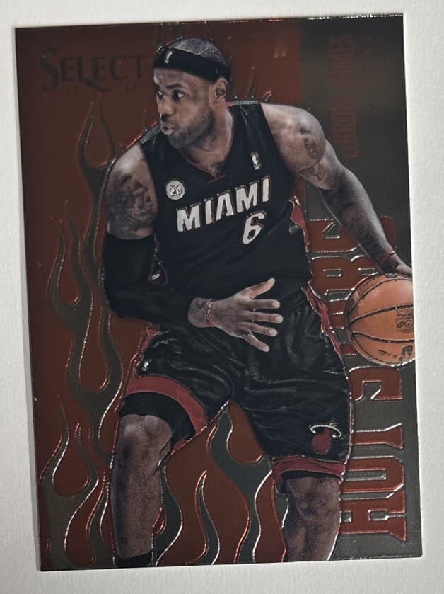 Hot Stars Lebron 2012 Panini Select 2012 Panini Select