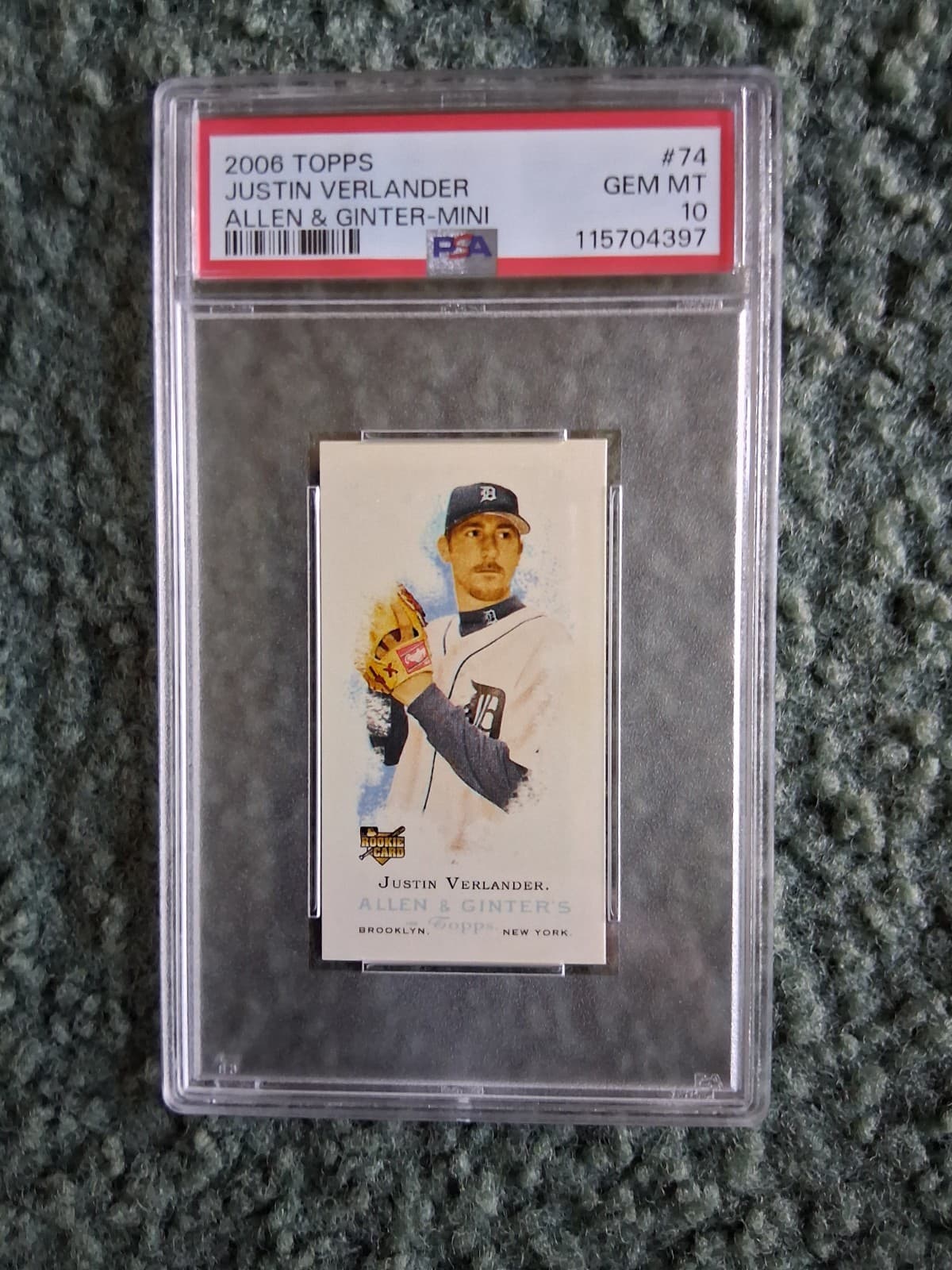 ALLEN & GINTER BASEBALL JUSTIN 2006 Topps