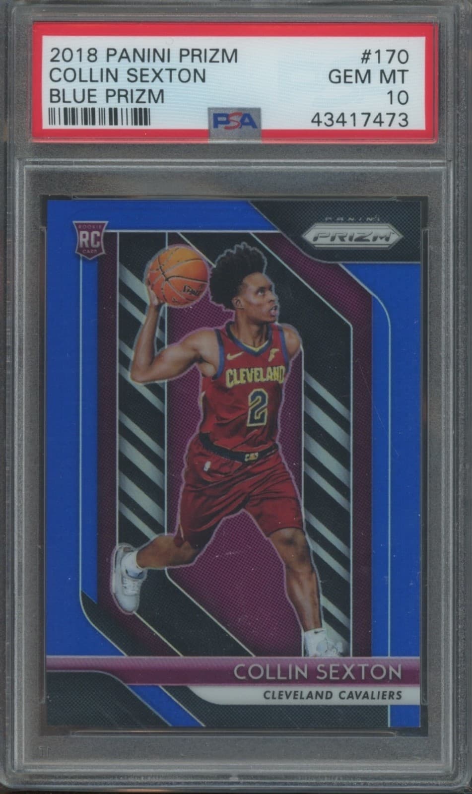 Basketball Collin Sexton 2018 Panini Prizm 2018 Panini Prizm example 2