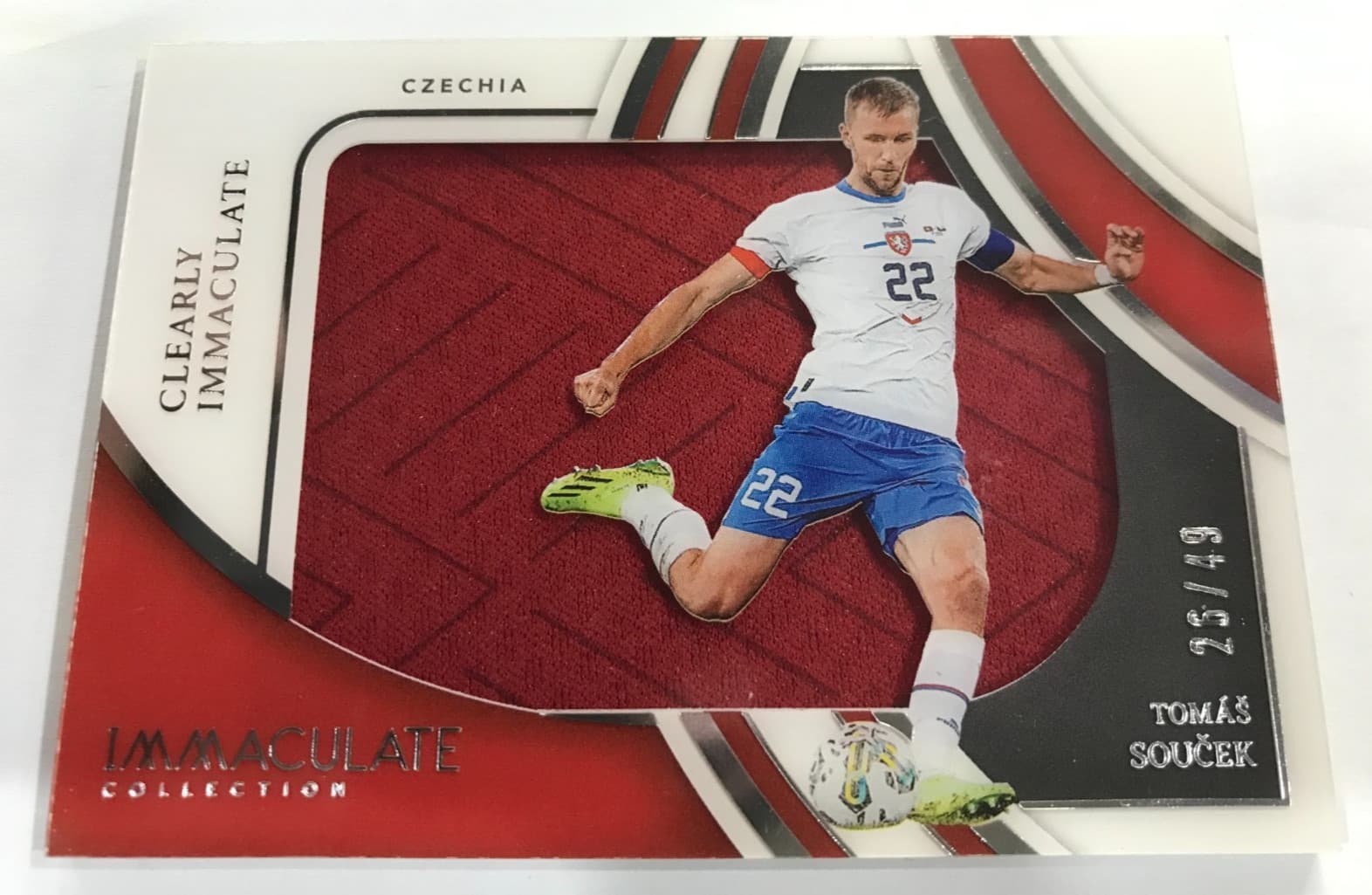 Tomas Soucek Soccer 2022 Panini Immaculate
