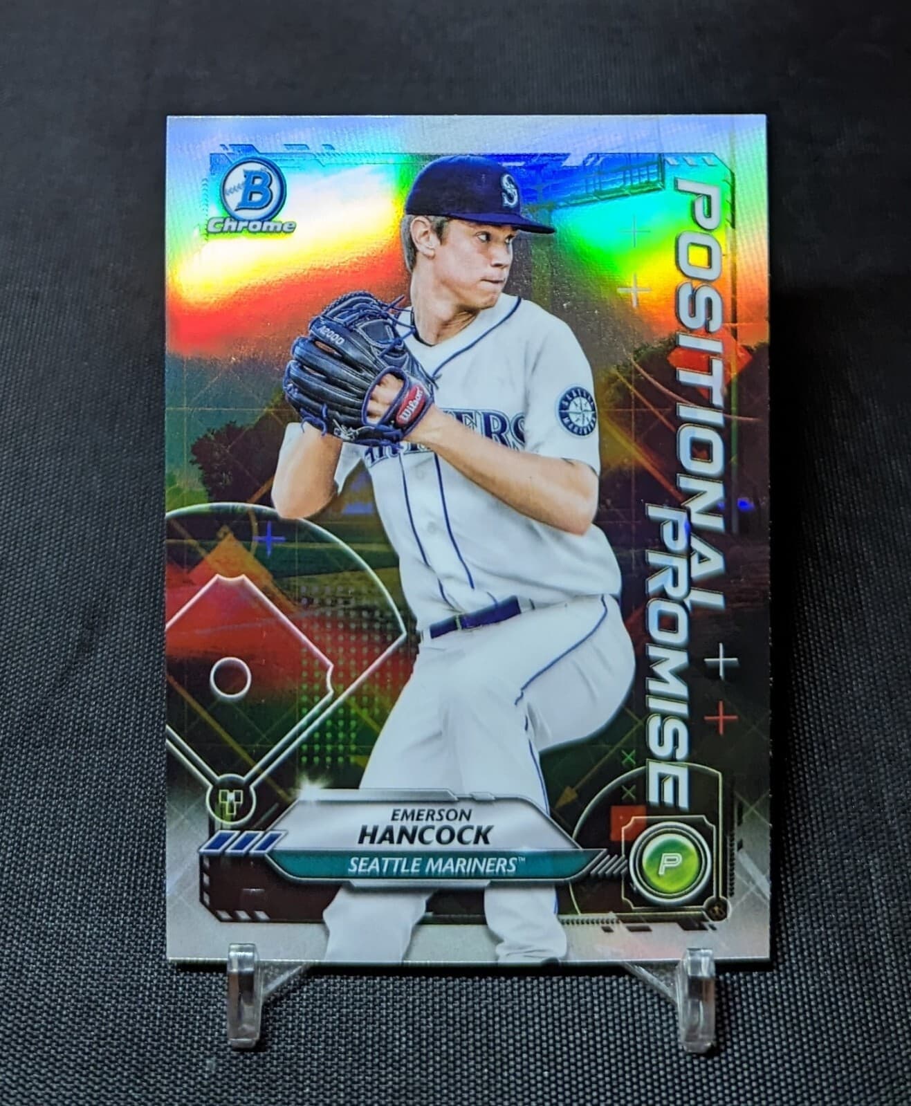 Emerson Hancock Positional 2021 Bowman Chrome 2021 Bowman Chrome