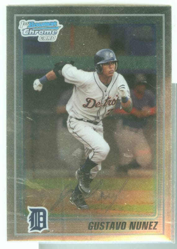 Gustavo Nunez Pittsburgh 2010 Bowman Chrome 2010 Bowman Chrome