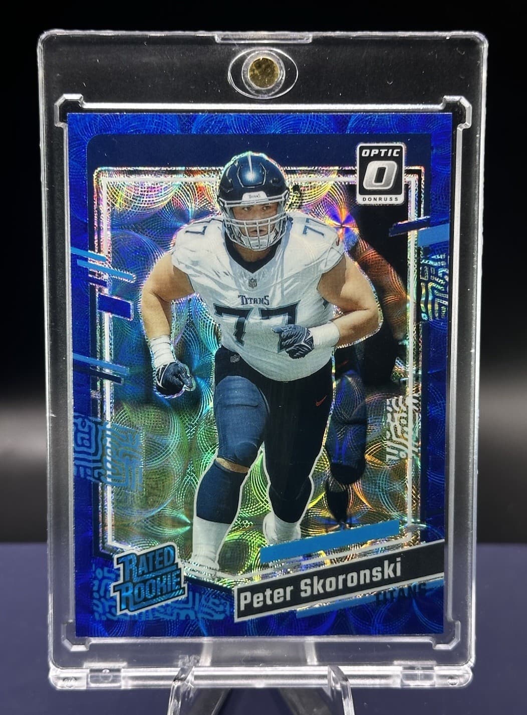 Preview Peter Skoronski 2023 Donruss Optic