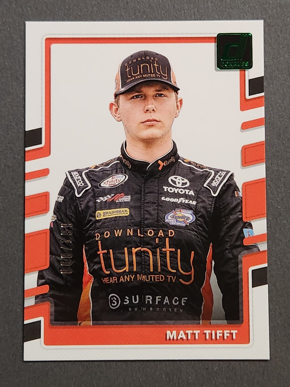 Racing Matt Tifft 2018 Donruss 2018 Donruss