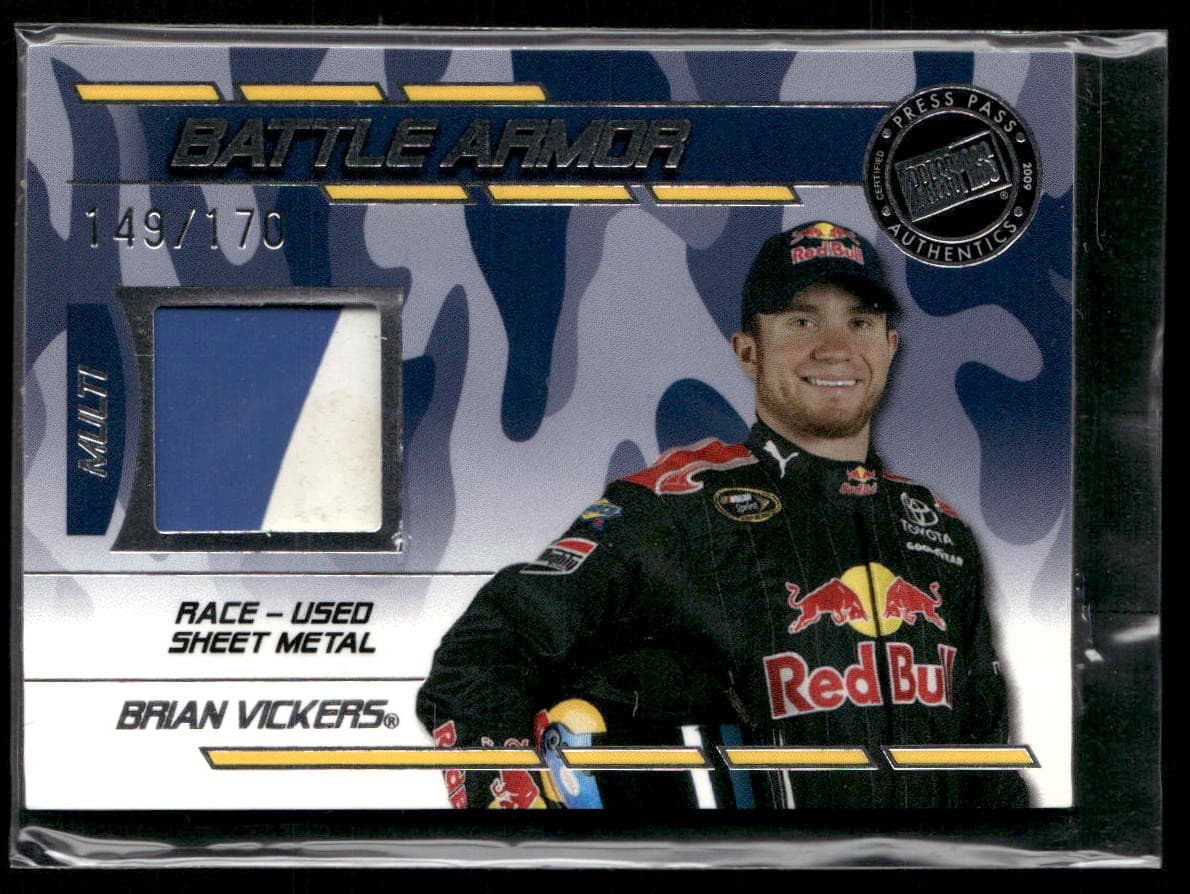 Brian Vickers 2009 Press Pass 2009 Press Pass