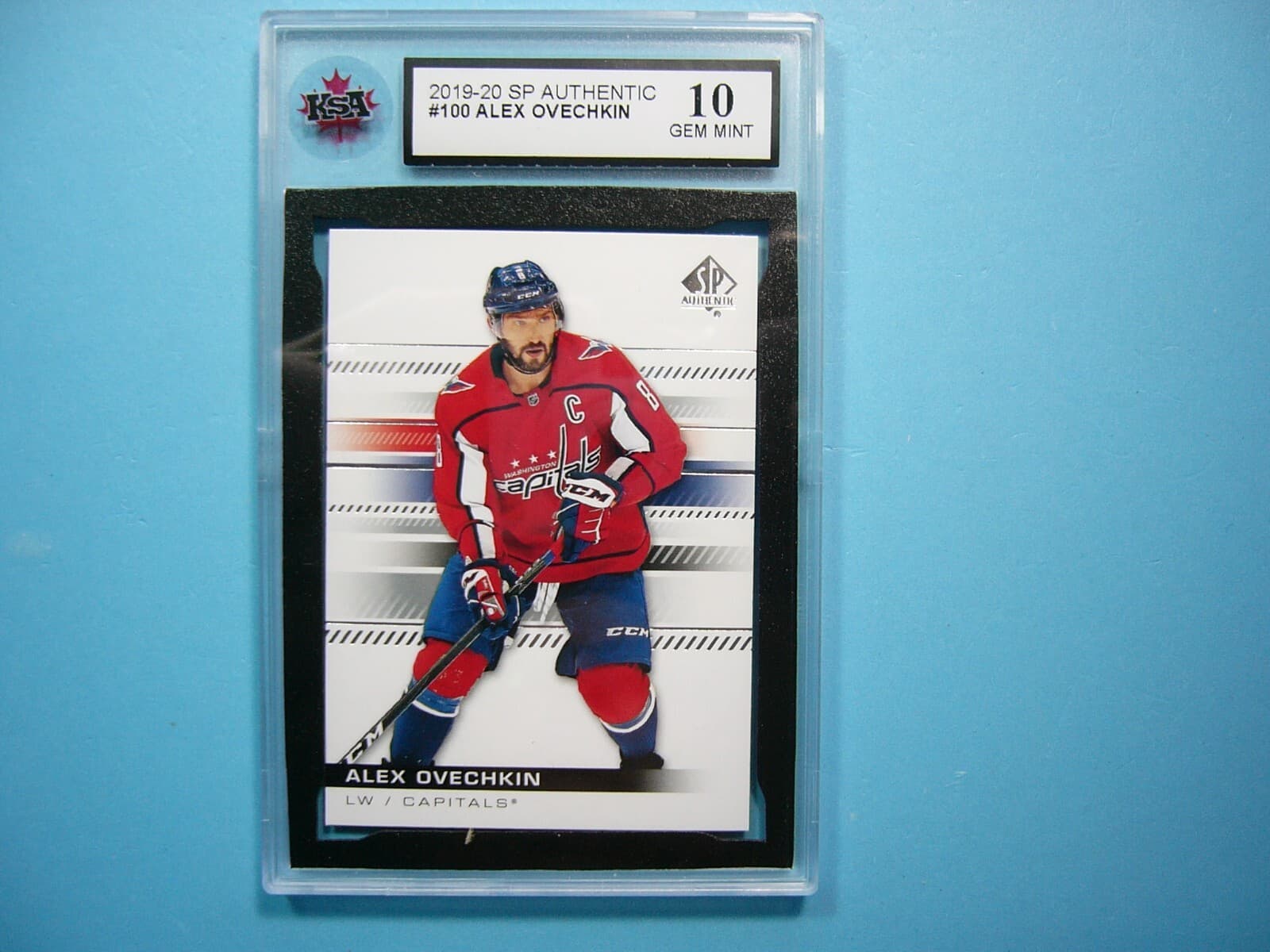 UD AUTHENTIC HOCKEY ALEX OVECH 2019 Upper Deck 2019 Upper Deck
