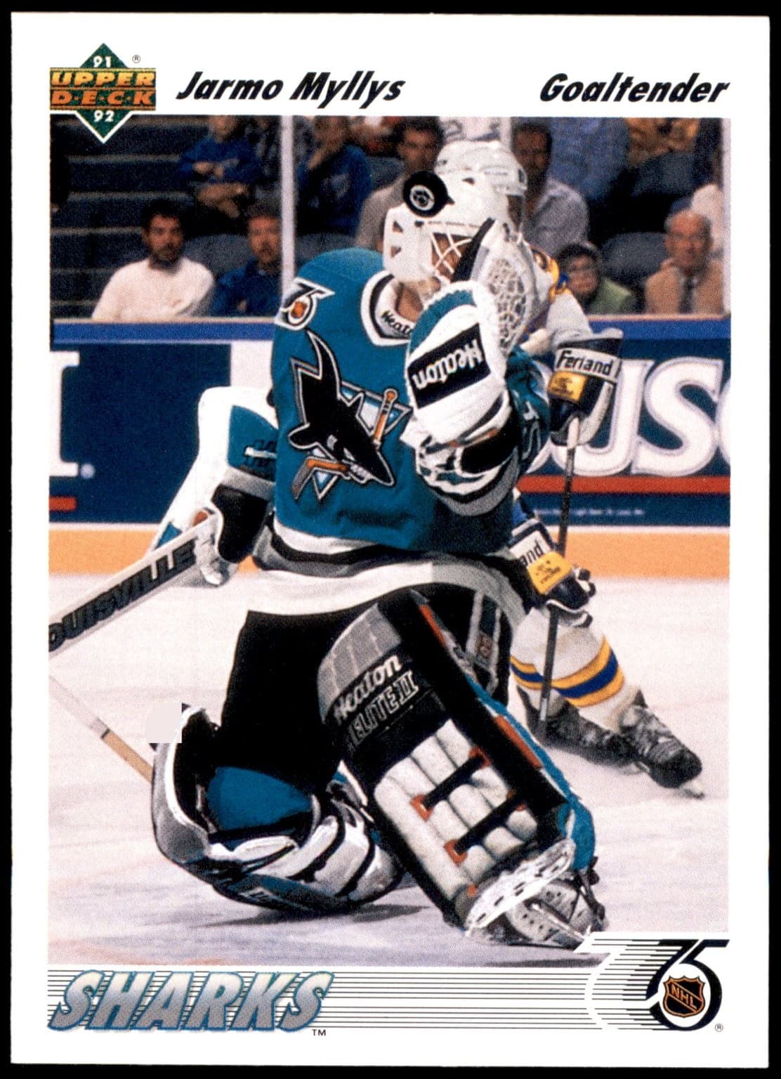 Jarmo Myllys 1991 upper-deck