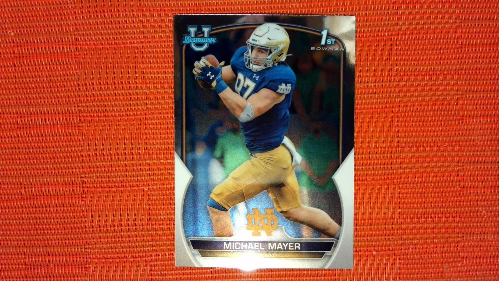 University Michael Mayer 2022 Bowman Chrome