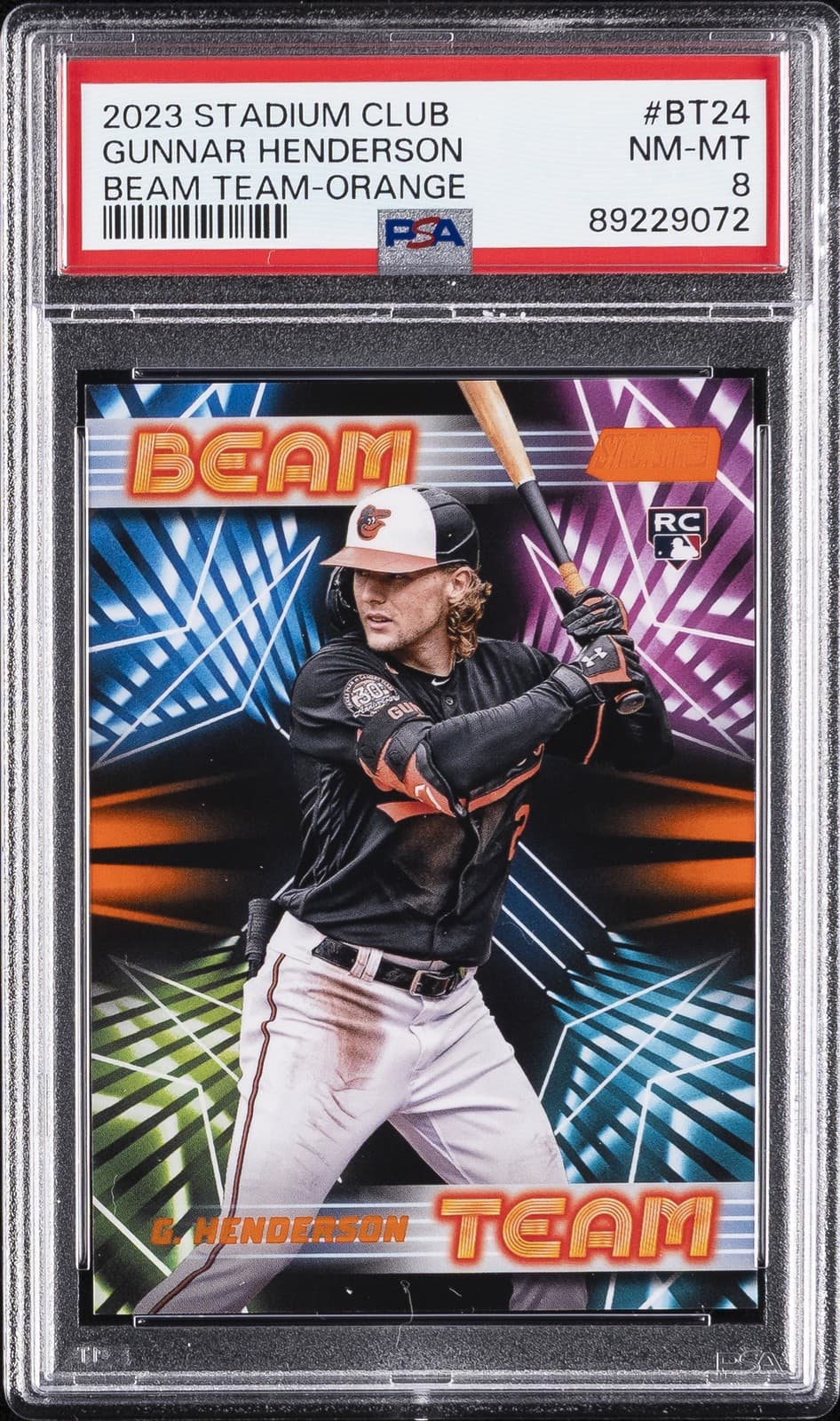 BEAM TEAM ORANGE GUNNAR HENDER 2023 Topps Stadium Club 2023 Topps Stadium Club