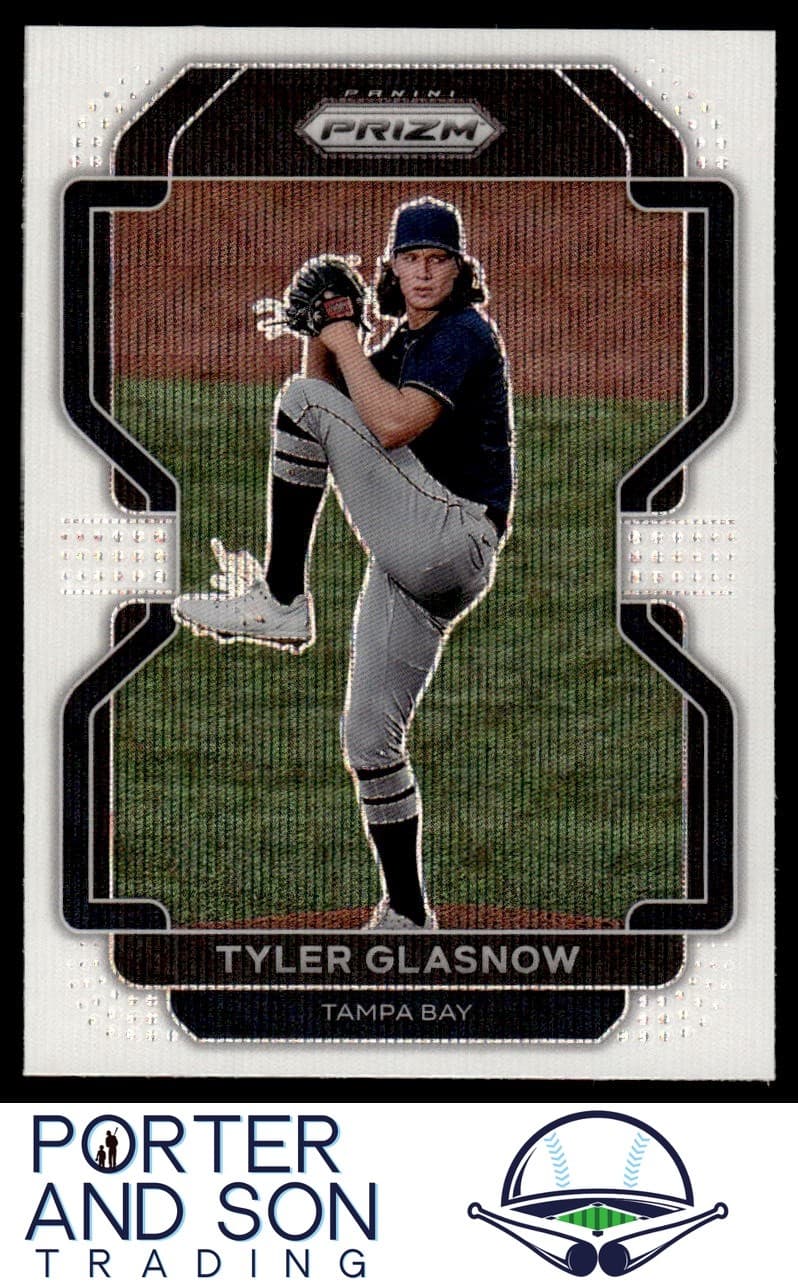 Tyler Glasnow White 2022 Panini Prizm 2022 Panini Prizm
