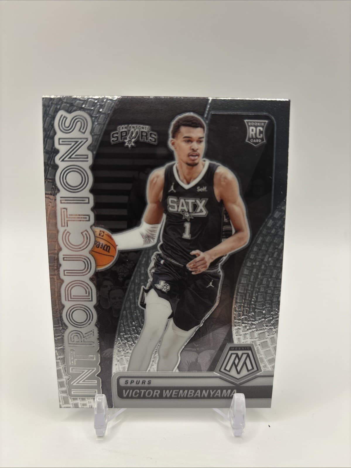 Introductions Victor Wembanyama 2023 Panini Mosaic 2023 Panini Mosaic