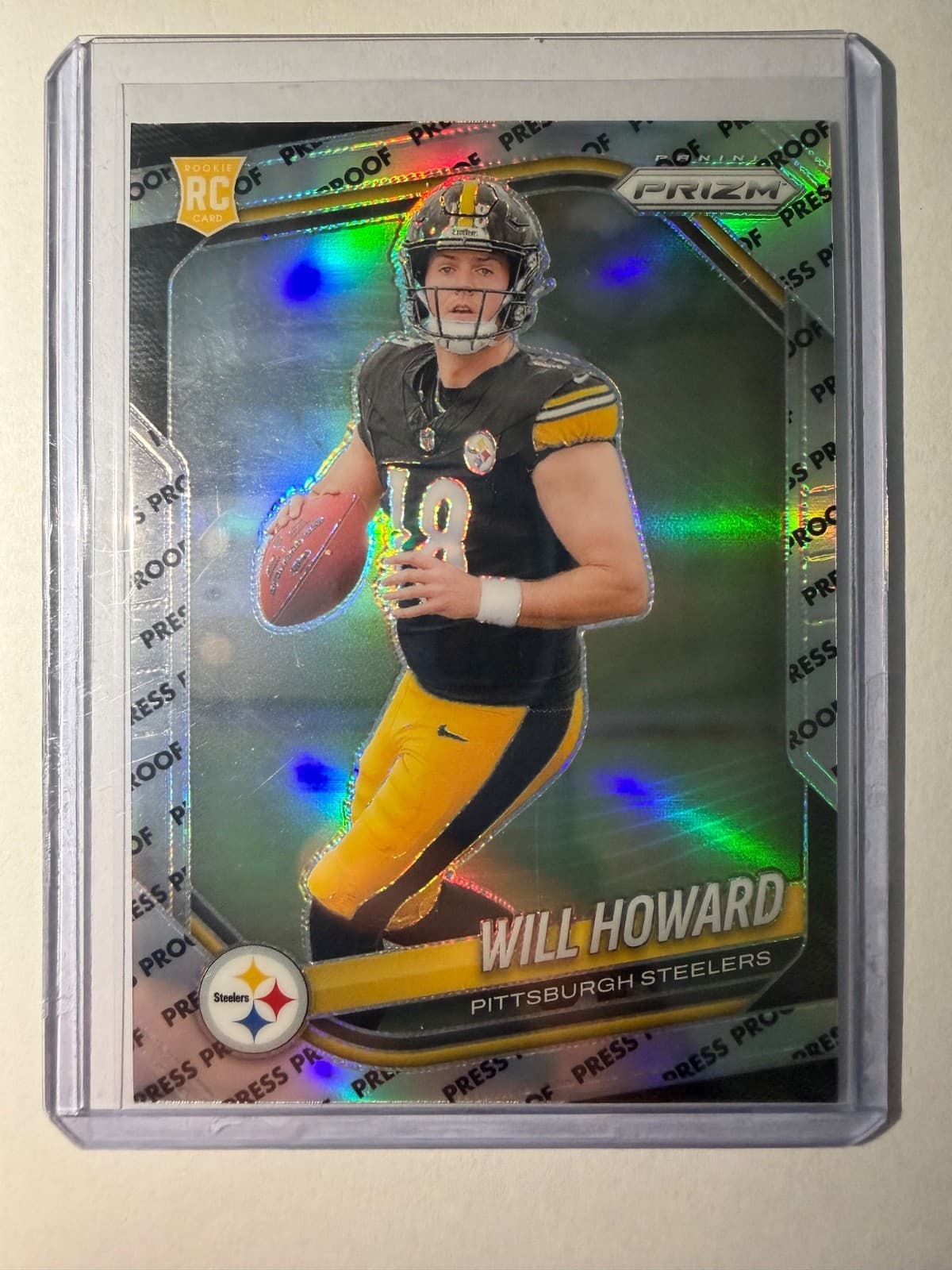 Football Will Howard 2025 Panini Prizm 2025 Panini Prizm