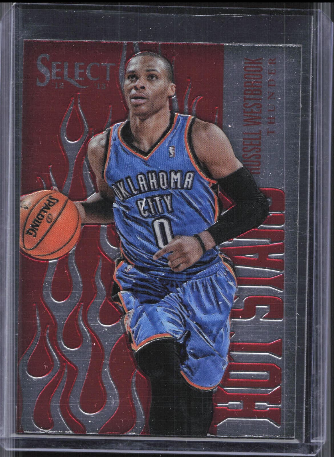 Russell Westbrook Hot 2012 Panini Select