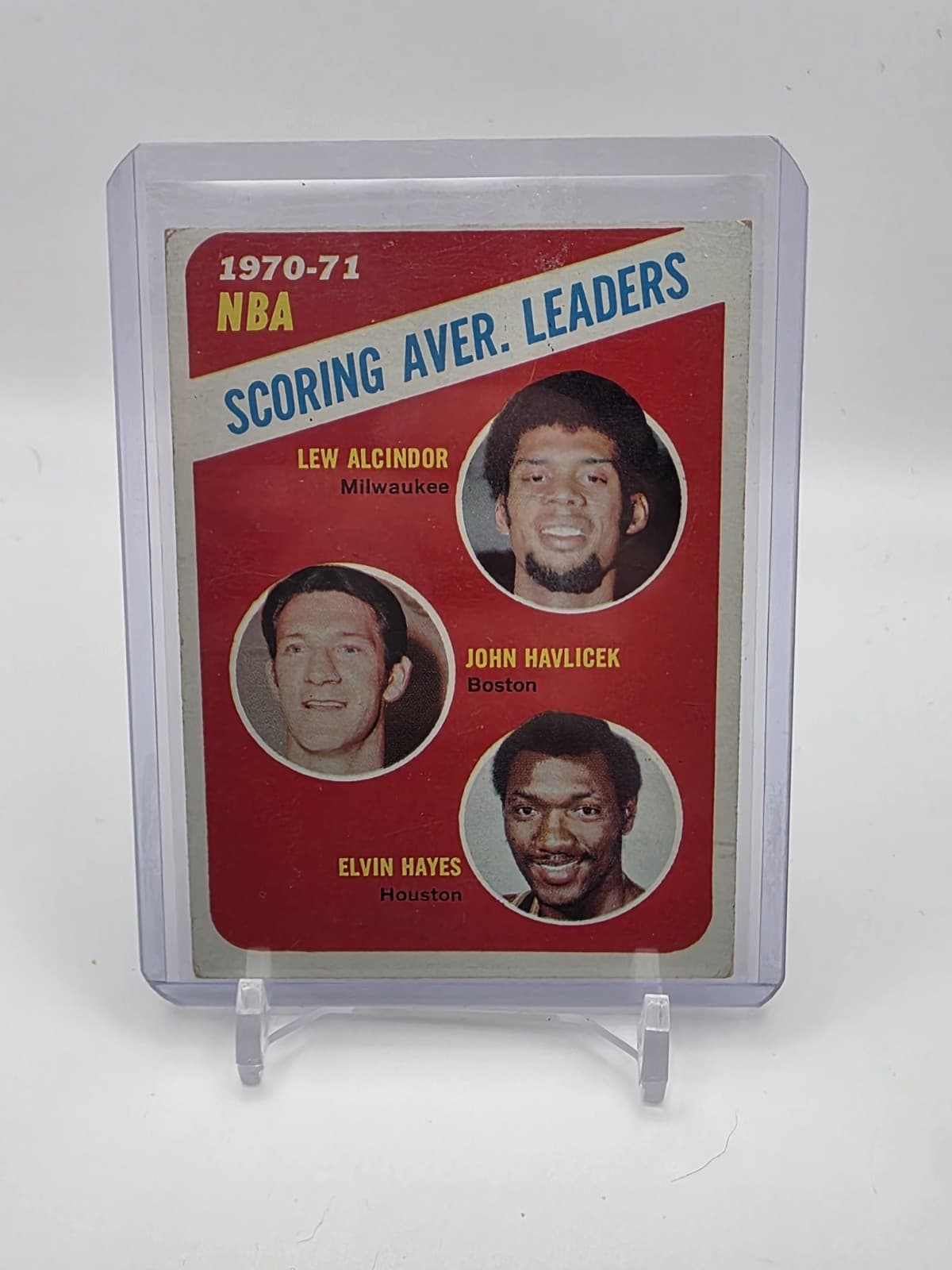 Scoring Leaders Lew 1970 Topps