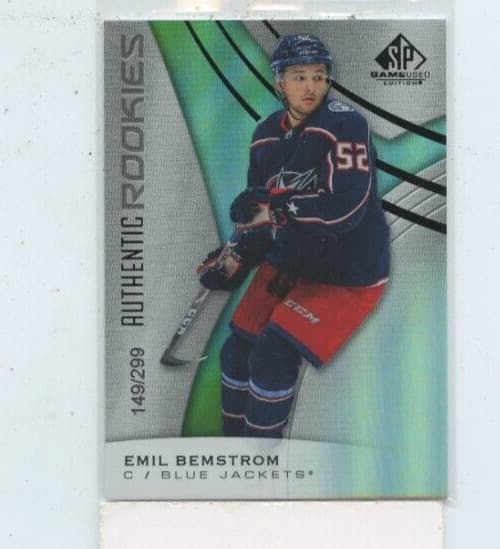 Game Used Hockey 2019 Upper Deck SP 2019 Upper Deck SP