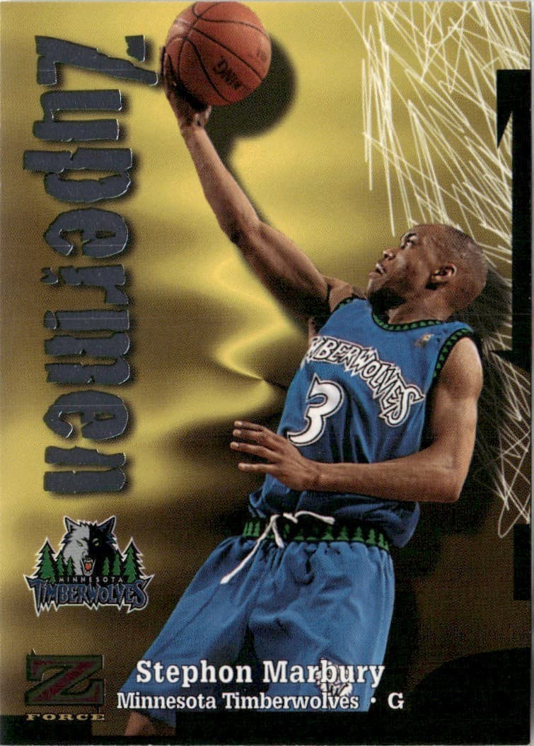 -99 Z-FORCE STEPHON MARBURY MI 1998 Skybox 1998 Skybox