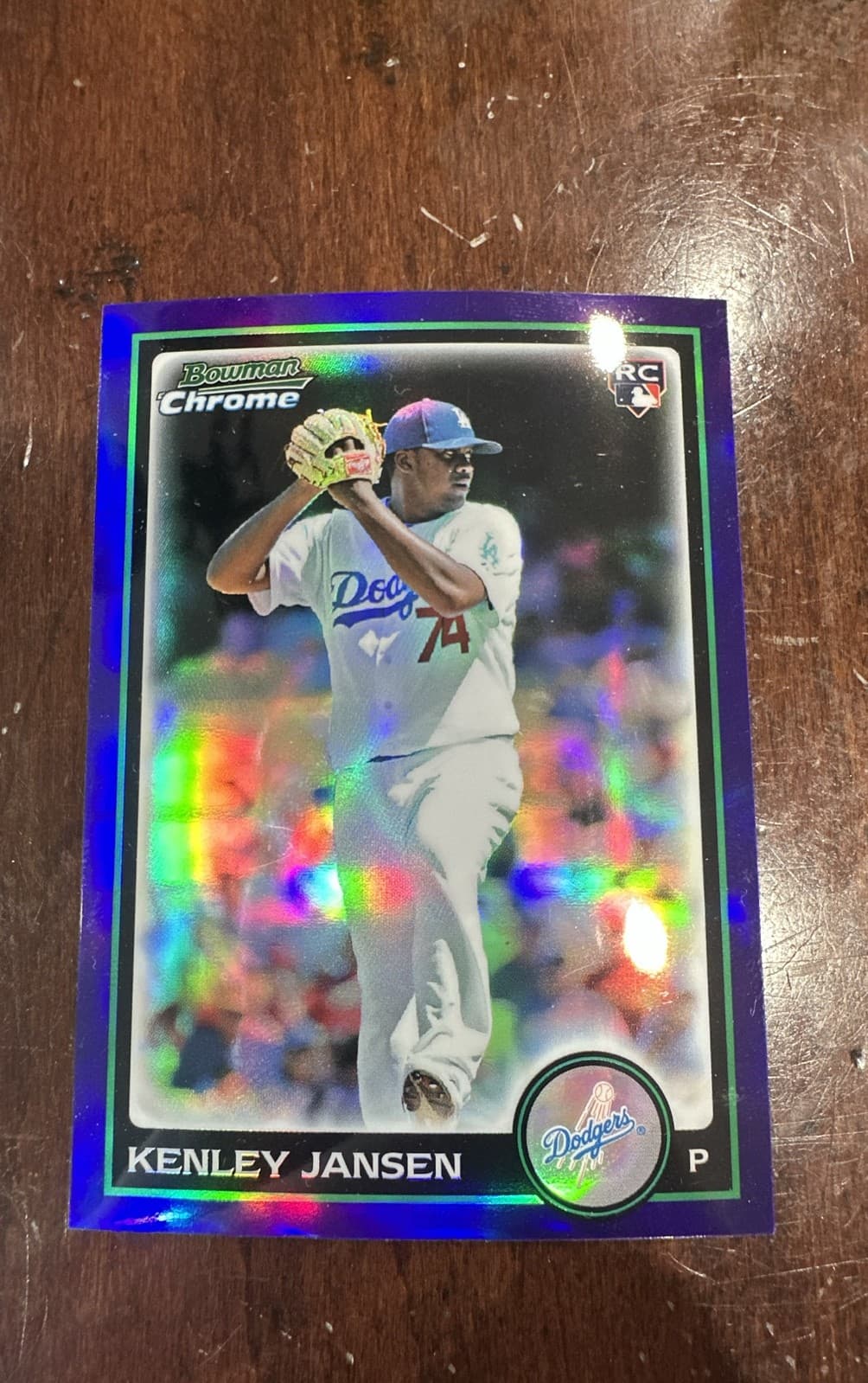 Kenley Jansen Purple 2010 Bowman Draft 2010 Bowman Draft
