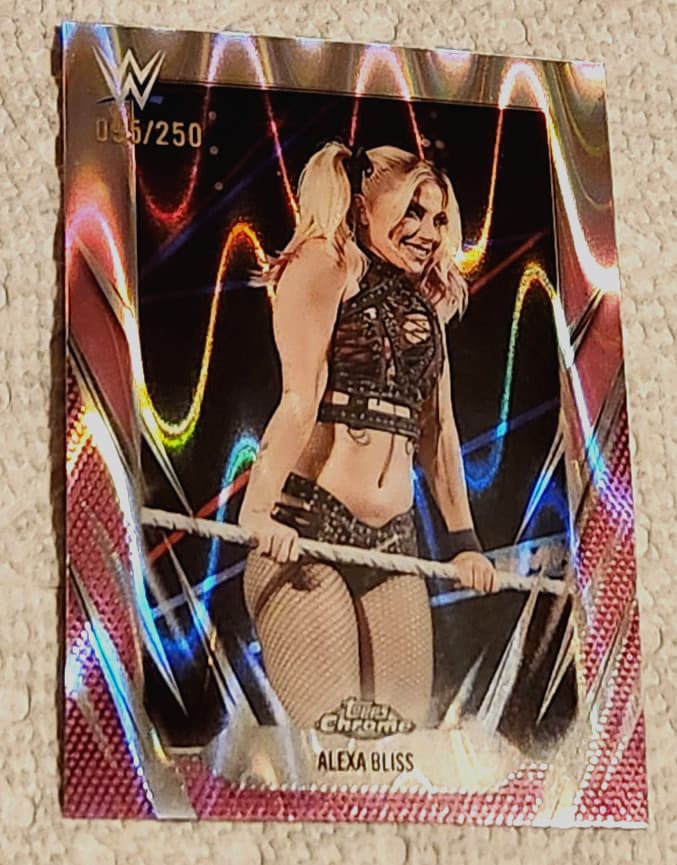 Alexa Bliss trading card