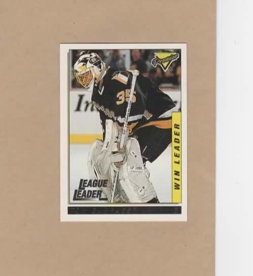 Tom Barrasso 1993 topps O-Pee-Chee Premier