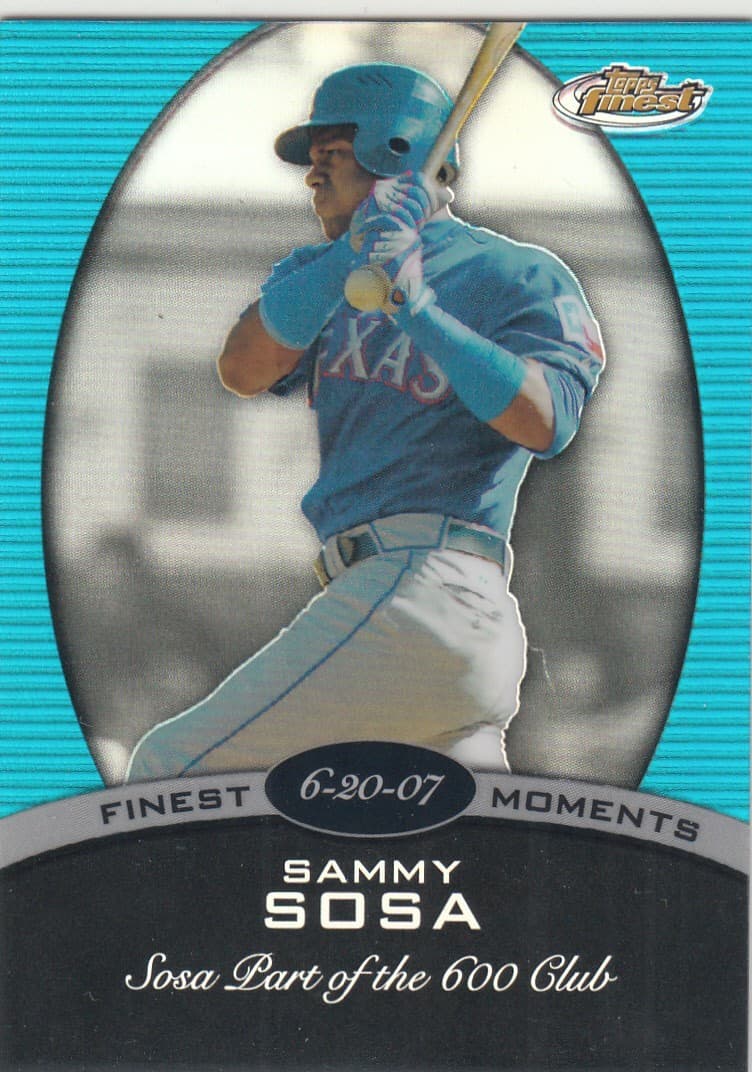Moments Blue 2008 Topps Finest 2008 Topps Finest