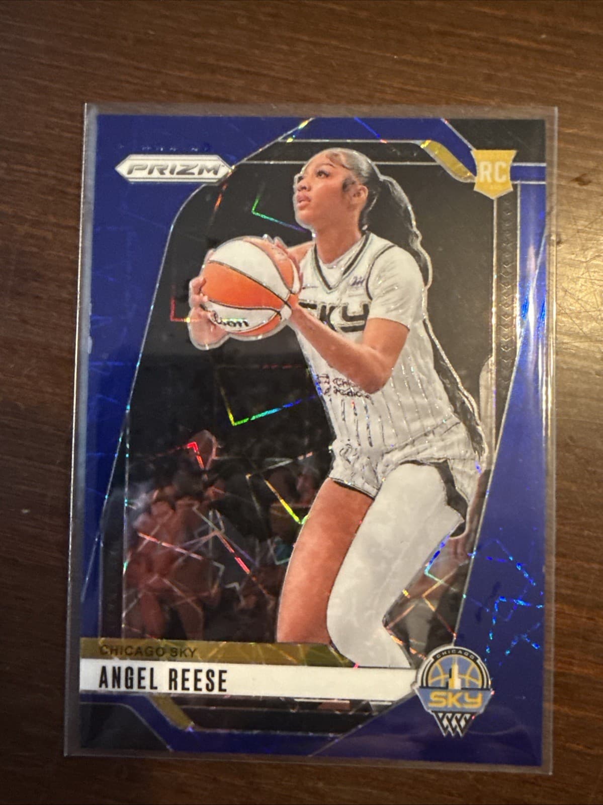 Angel Reese Blue 2024 Panini Prizm 2024 Panini Prizm