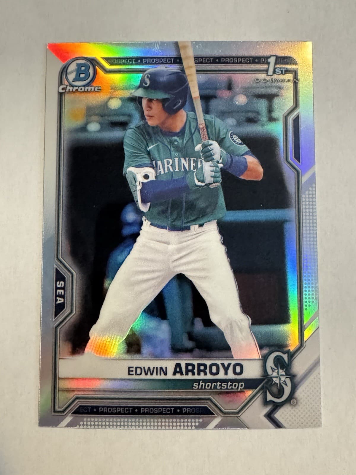Edwin Arroyo 2021 Bowman Draft 2021 Bowman Draft