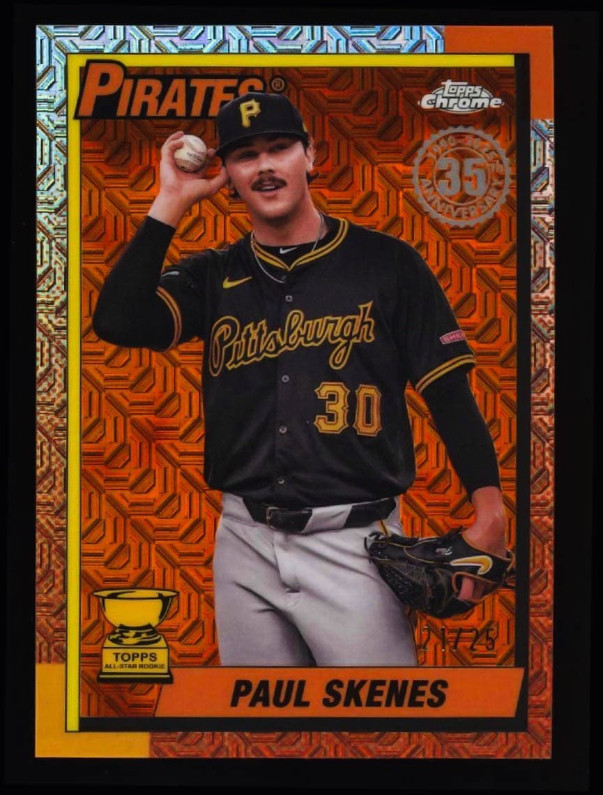 Paul Skenes 2025 Topps Chrome 2025 Topps Chrome