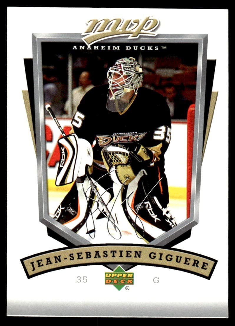 Sebastien Giguere Anaheim 2006 Upper Deck 2006 Upper Deck